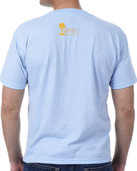 Men's Recycled Tee - Yellow Whale Tail